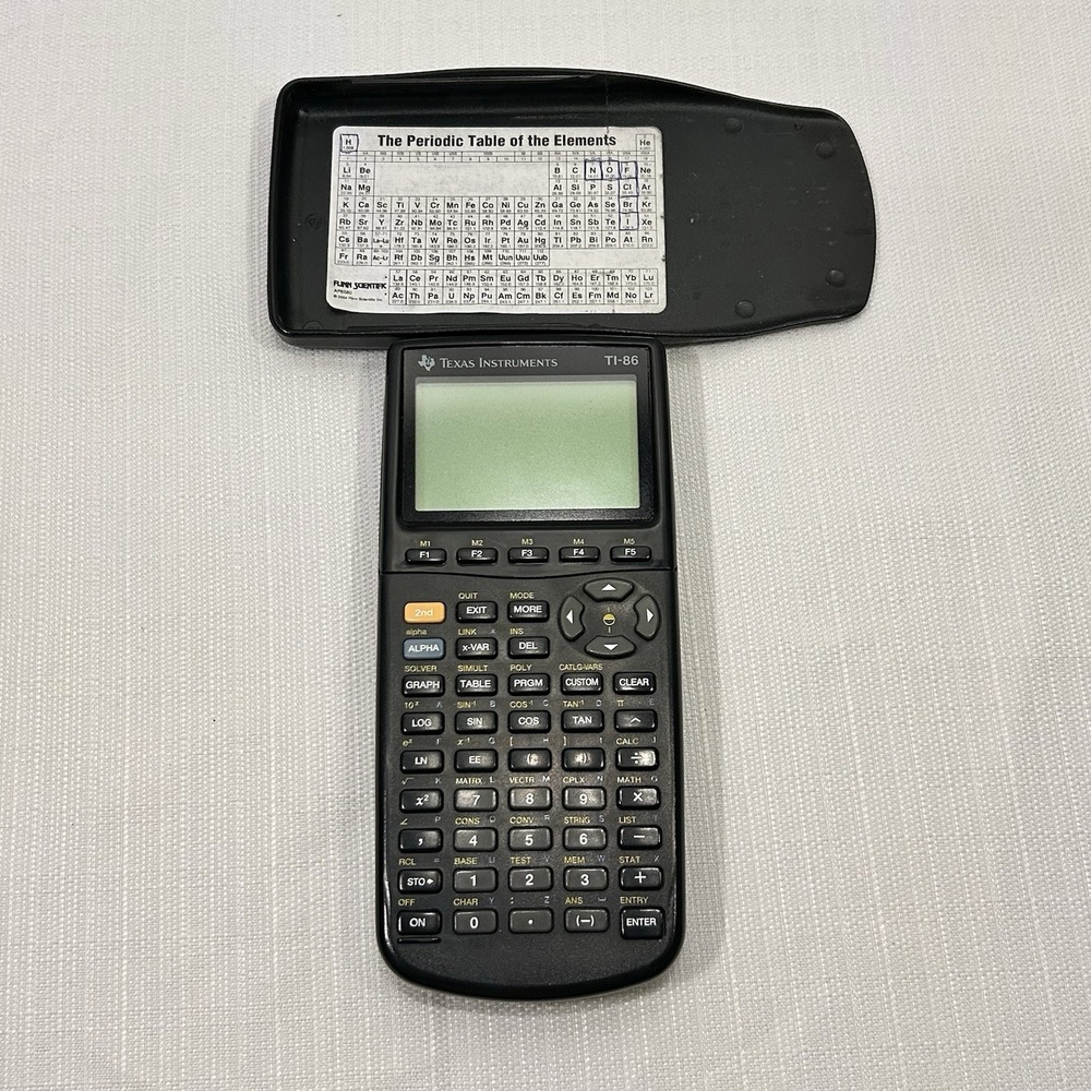Texas‎ Instruments TI-86 Graphing Calculator Tested